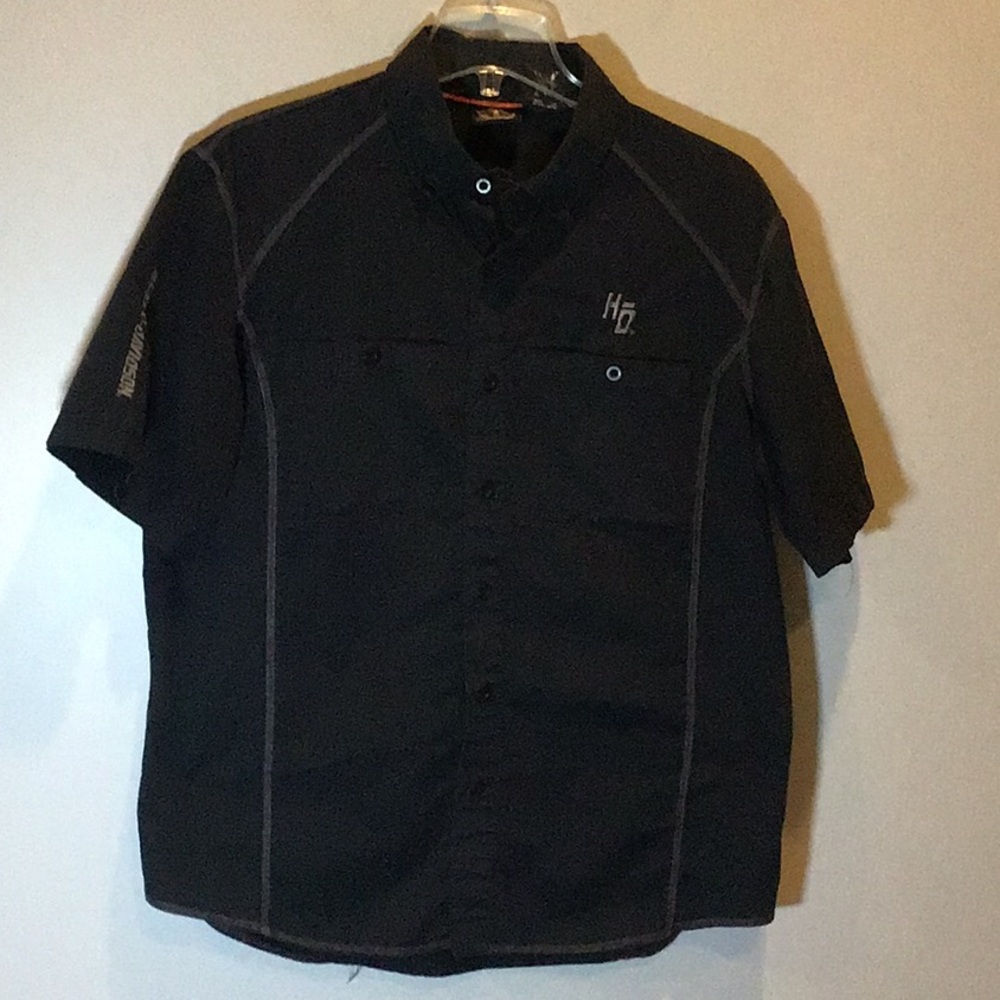 Harley Davidson button down shirt